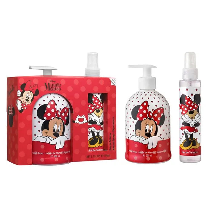 Disney Minnie Mousse Eau De Toilette Spray 150ml Set