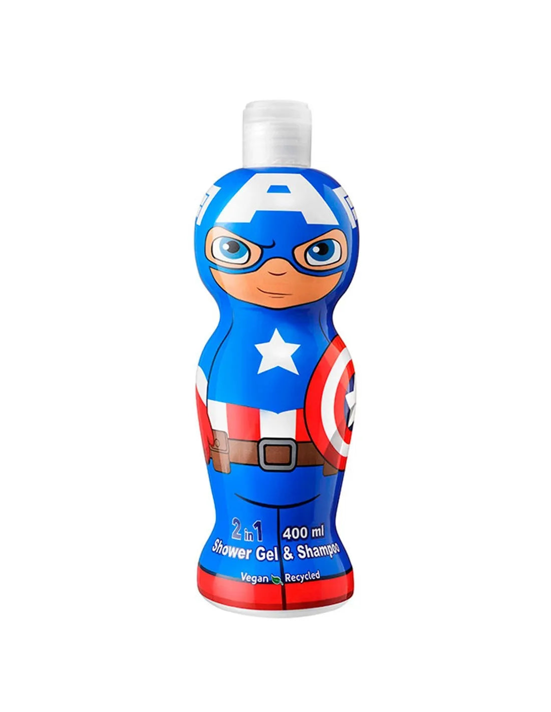 Marvel Air-Val Captain America Gel und Shampoo 400 ml