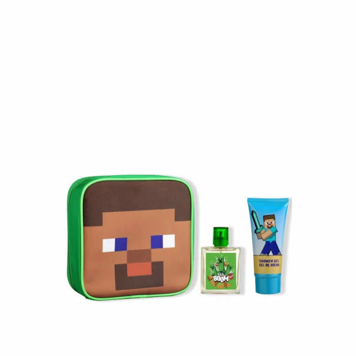 Cartoon Minecraft Eau De Toilette Spray 50ml Set 3 Artikel