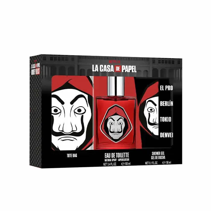 Netflix La Casa De Papel Eau de Toilette Spray 100ml Set