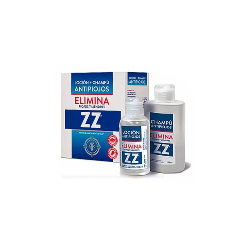 ZZ Loción und Champú Antipiojos Set 225 ml