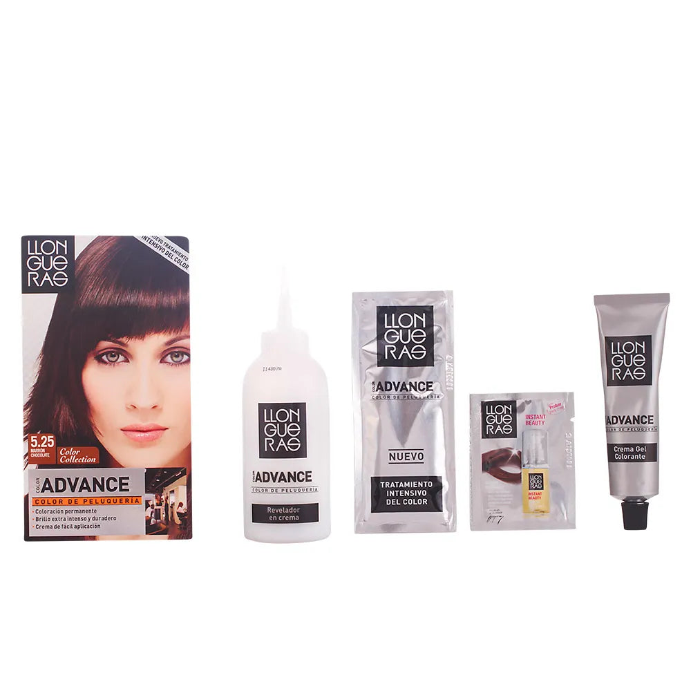 Llongueras Color Advance Haarfarbe 5,25 Brown Chocolate