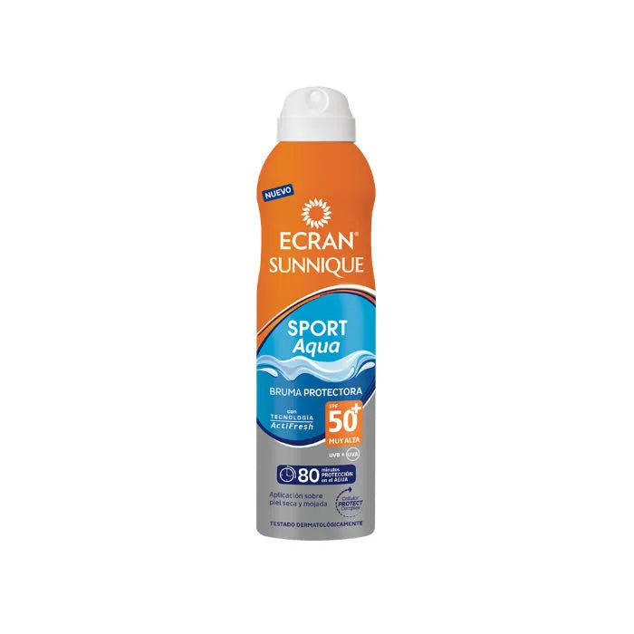 Ecran Sunnique Sport Aqua Protection Mist SPF50 250ml
