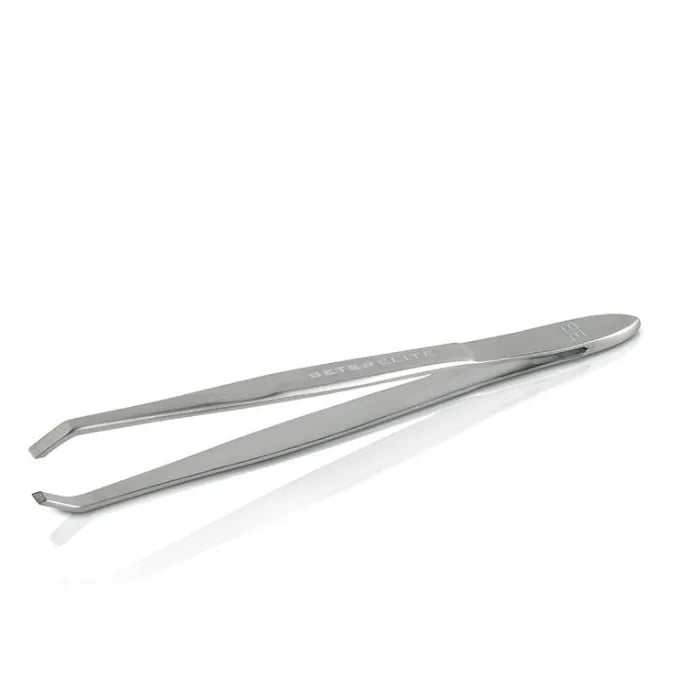 BETER Elite Satin Finish Crab Point Pinzette