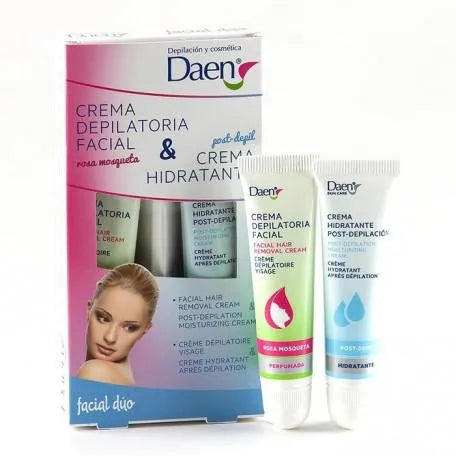 DAEN DEPILATION Duo Creme Depilatoria Facial 100 ml Tube