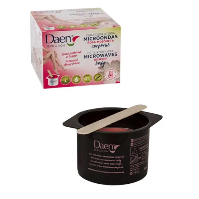 DAEN DEPILATION Rosehip Mikrowellen Depilationswachs 300g