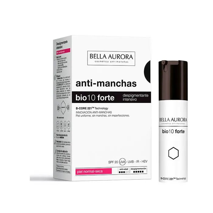 Bella Aurora Intensive Depigmenting Treatment Bio10 Forte 30ml Serum Flasche