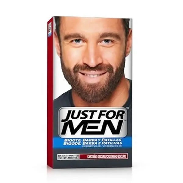 JUST FOR MEN Bart- und Schnurrbartfarbe Dunkelbraun 28.4g