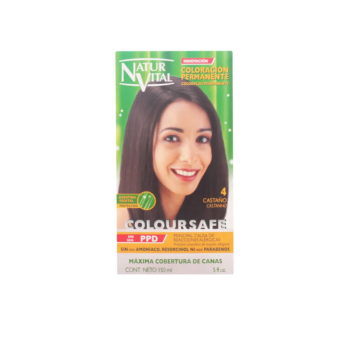 NATURALEZA Y VIDA Coloursafe Permanent Color 4 Braun 150ml