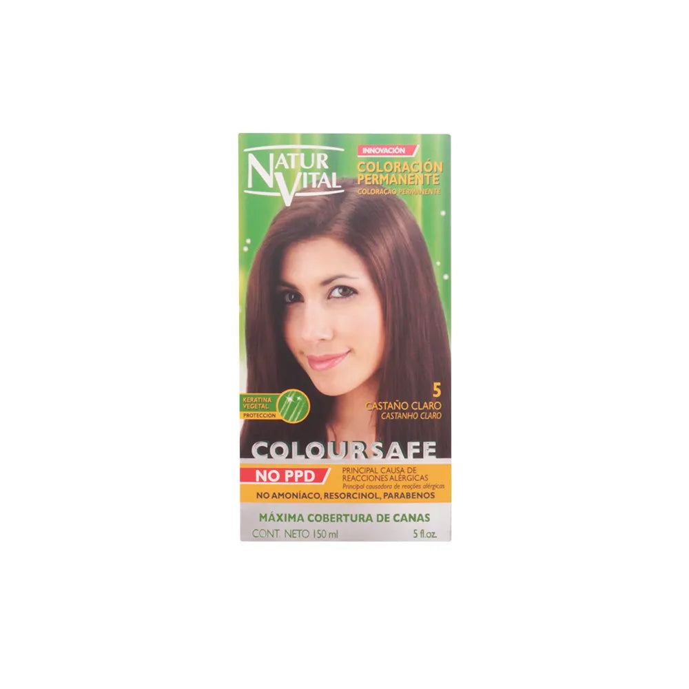 NATURALEZA Y VIDA Coloursafe Permanent Color 5 Hellbraun 150ml