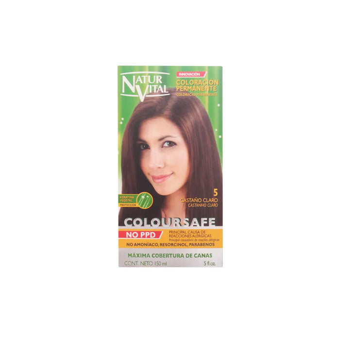 NATURALEZA Y VIDA Coloursafe Permanent Color 5 Hellbraun 150ml