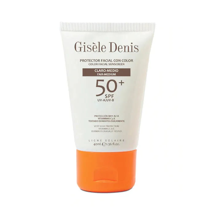 GISÈLE DENIS Color Facial Sunscreen SPF50+ Fair/Medium 40ml