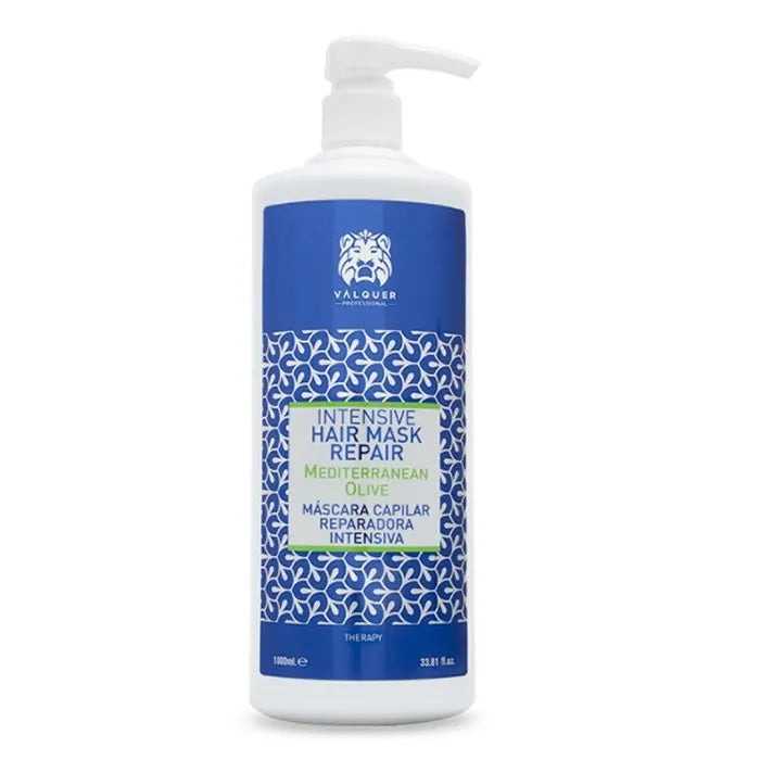 VALQUER Intensive Hair Mask Repair Mediterranean Olive 1000ml