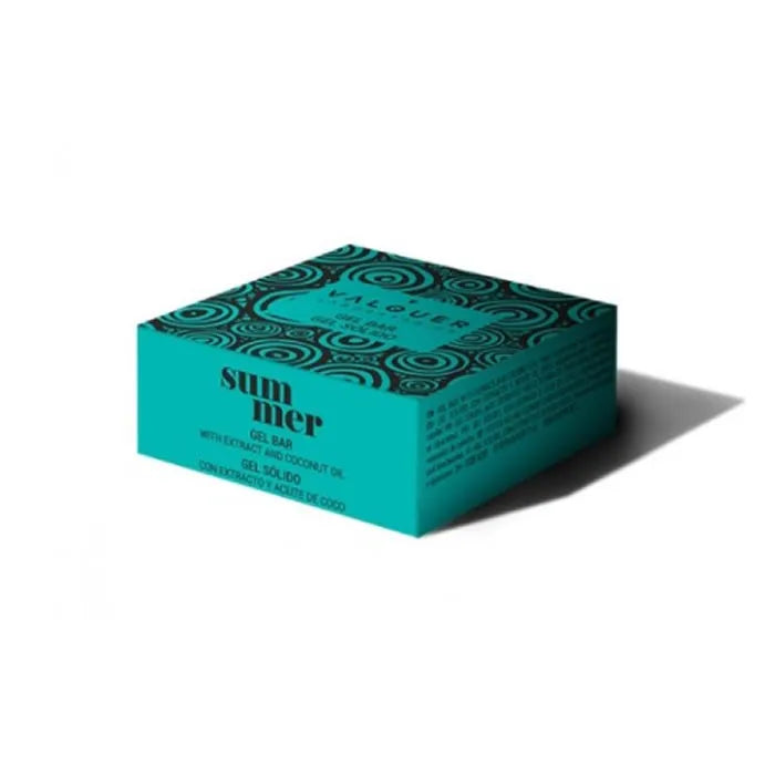 VALQUER Solid Gel Sommer Kokosöl 50g Verpackung