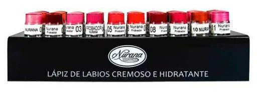 NURANA Lapiz Labios Clasico Lippenstiftset 72 Stück