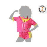 Verkleidung für Erwachsene Rosa Moderne Einheitsgröße Trainingsanzug