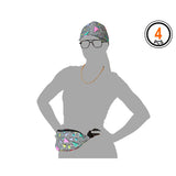 Verkleidung für Erwachsene 80er Jahre (4 Stück)