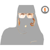 Verkleidung für Erwachsene Rap und Hip Hop (5 Stück)