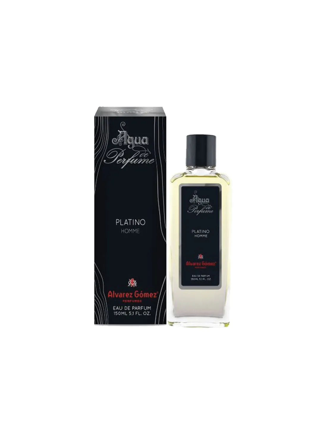 ALVAREZ GÓMEZ Platino Homme Eau de Parfum Spray 150ml Flakon