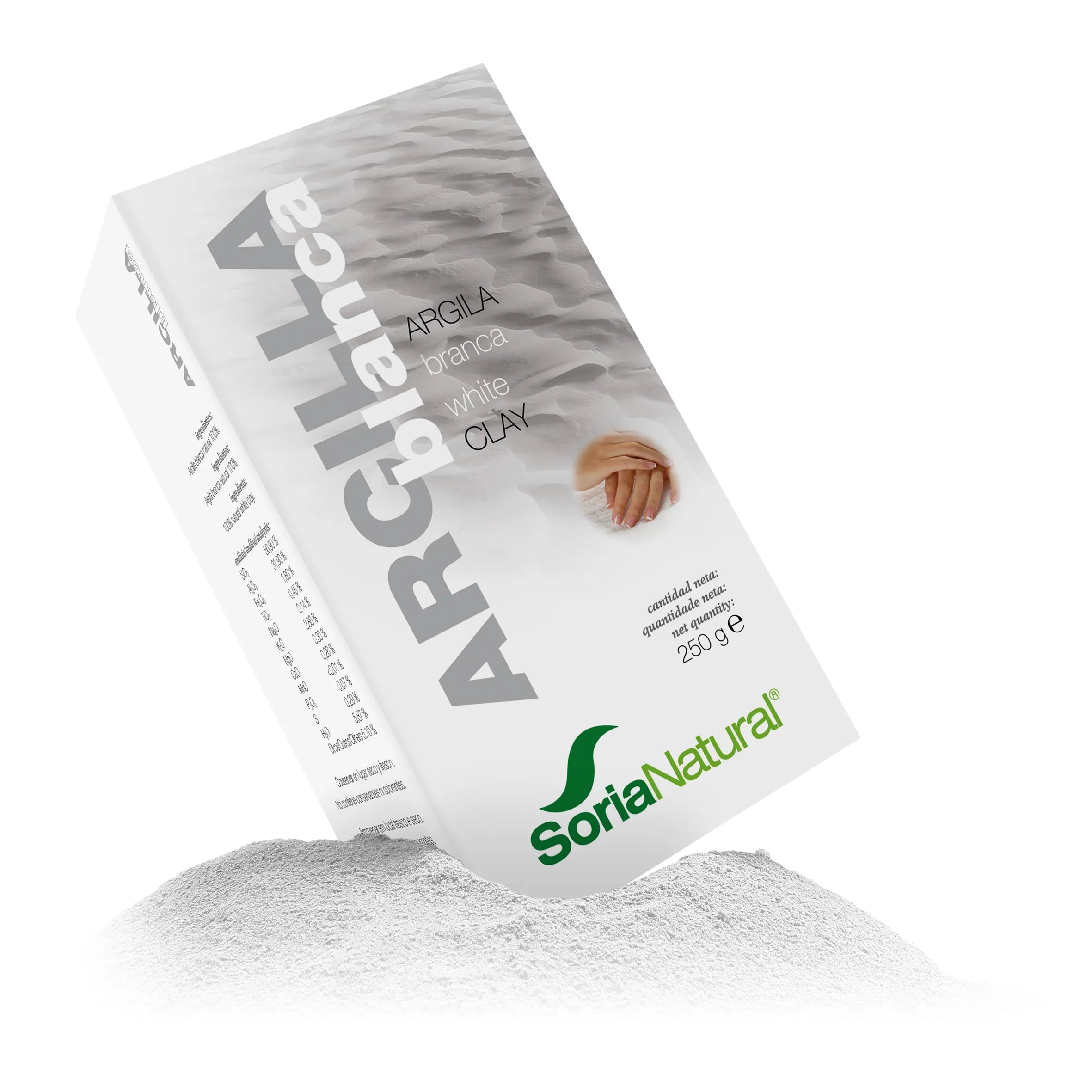 SORIA weisse Tonerde 250g Pulver