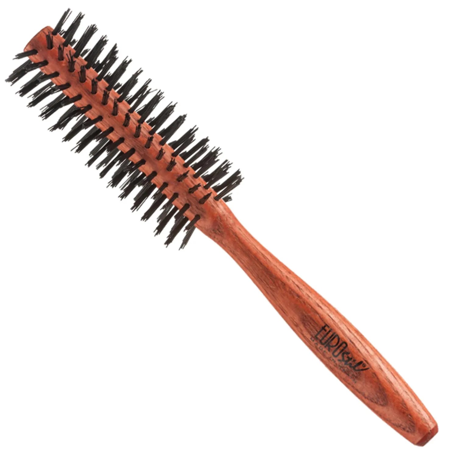 Eurostil Haarbürste rund mit 15 mm Nylonborsten