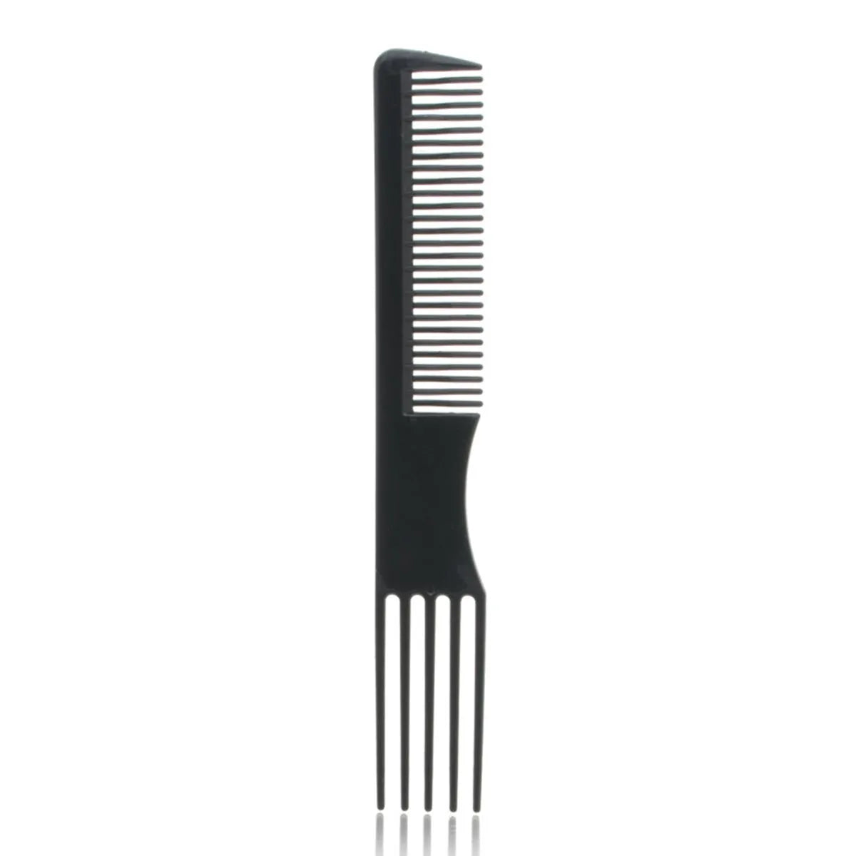 Eurostil Curvado Haarkamm Schwarz 19 cm