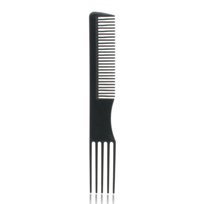Eurostil Curvado Haarkamm Schwarz 19 cm