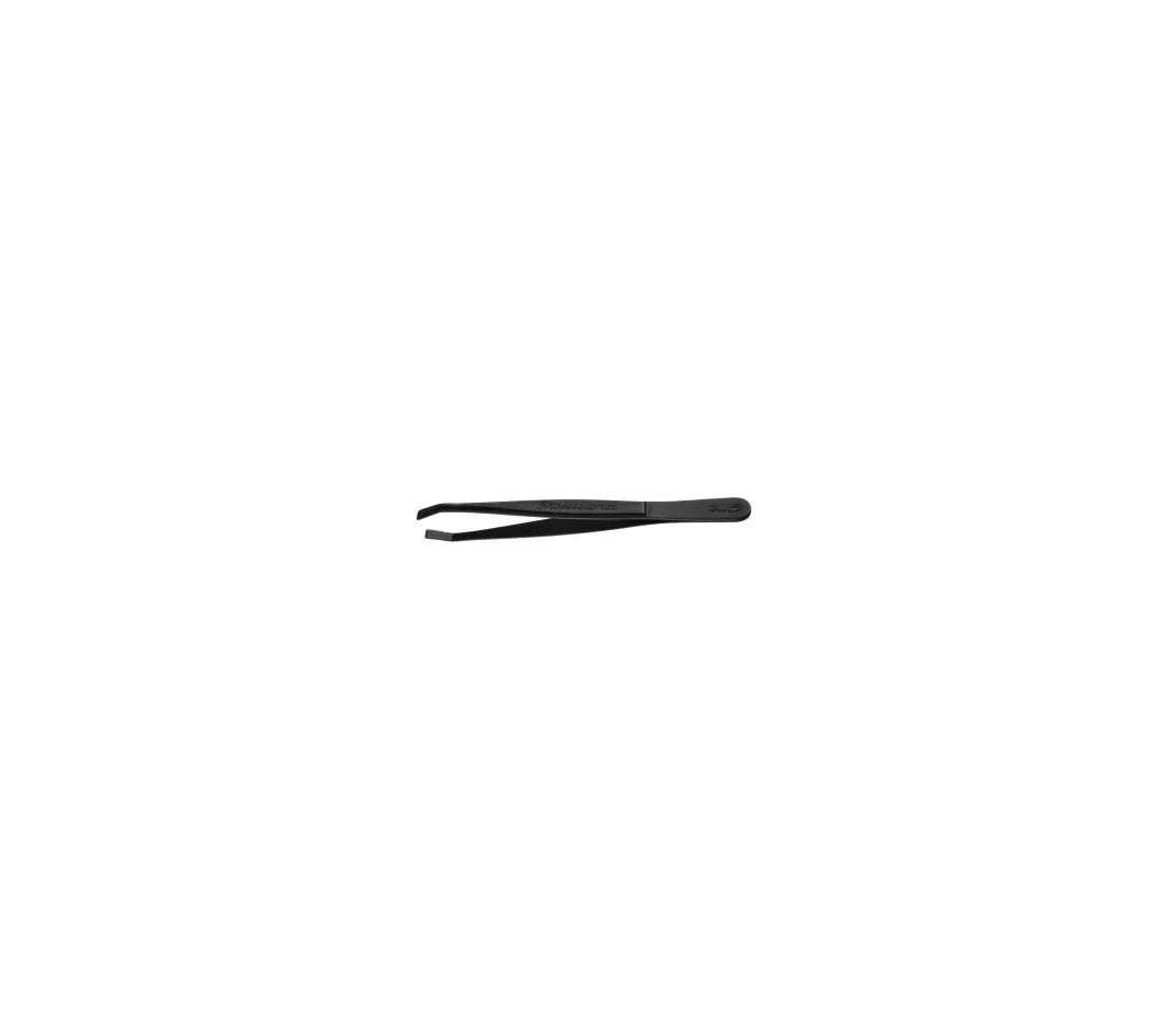 EUROSTIL Pinzette zum Enthaaren 9 cm schwarz