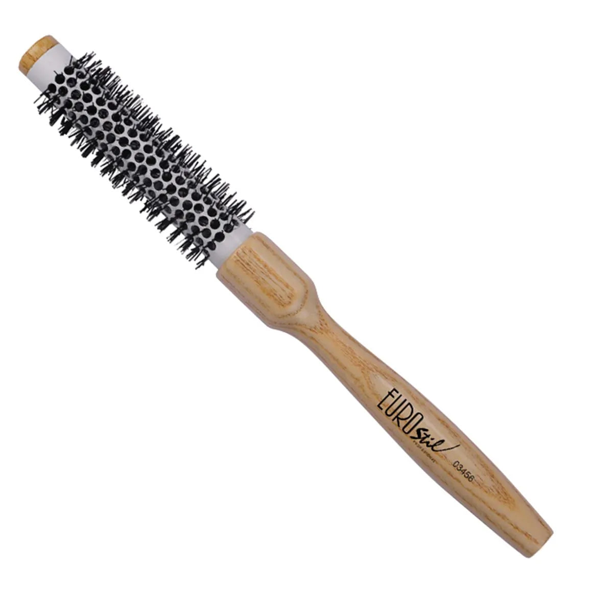 EUROSTIL Haarbürste Thermokeramik Holzgriff 19 mm