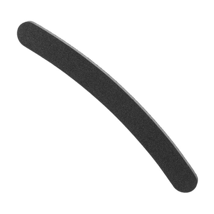 EUROSTIL gepolsterte gebogene Nagelfeile Schwarz 175mm
