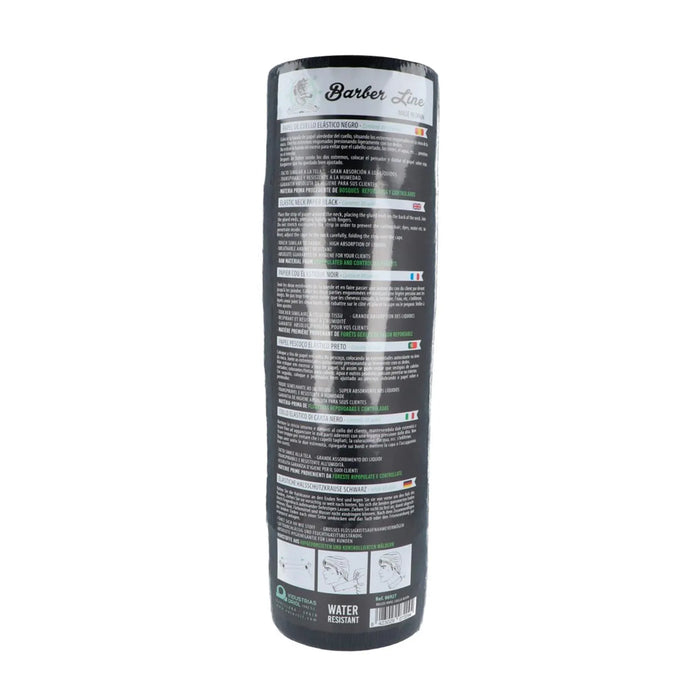 Eurostil Cabello Papierhaube Schwarz 80 Stück