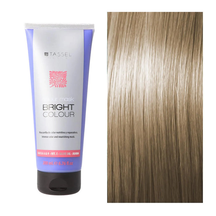 Eurostil Bright Colour Haarmaske Rubio Perla