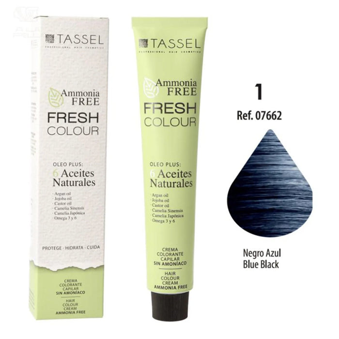 Eurostil Fresh Colour Haarfarbe Creme Schwarz