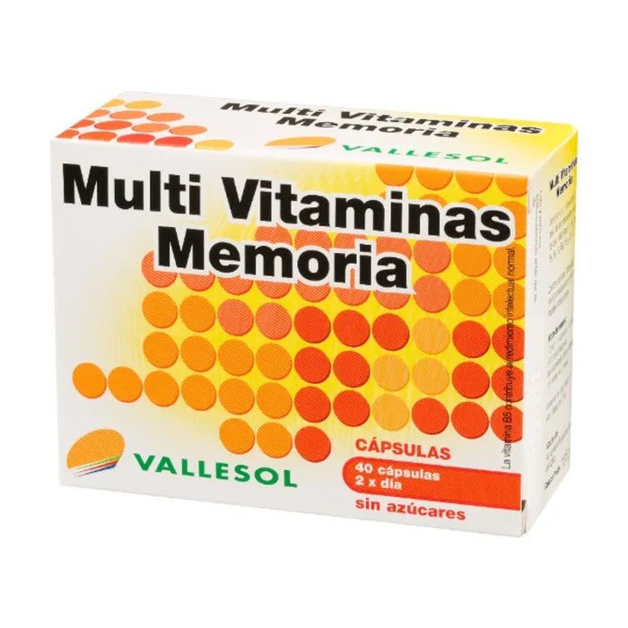 Vallesol Multivitamine Gedächtnis 40 Kapseln