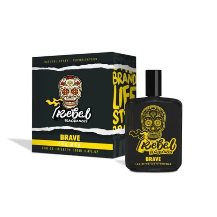 REBEL Brave Man Eau de Toilette 100 ml Flasche