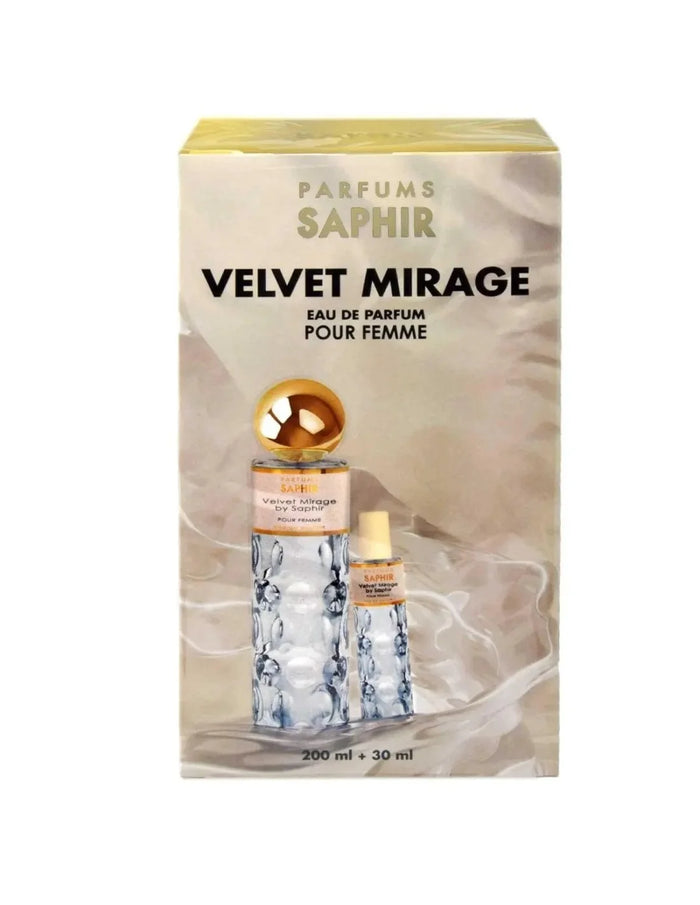 Saphir Velvet Mirage Eau de Parfum Spray 200ml Set