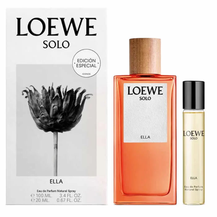 Loewe Solo Ella Eau De Parfum Spray 100ml Set 2 Artikel