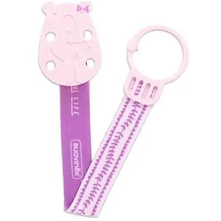 Suavinex Broche Pinza mit Band Schnullerhalter