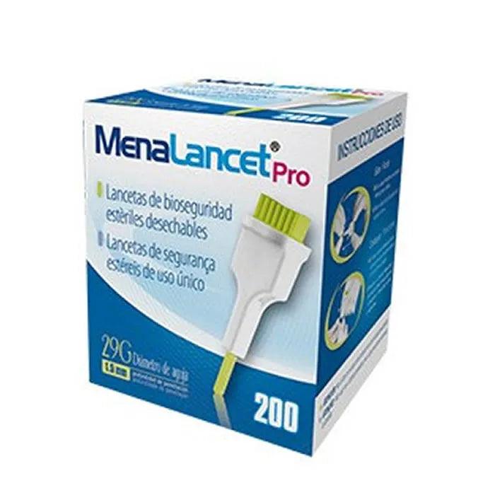 Menarini Menalancet Pro 29g 200 Lanzetten