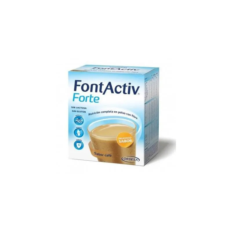 Ordesa Fontactiv Forte Kaffee 14 Umschläge Packung