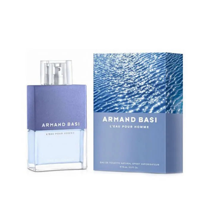 ARMAND BASI L'eau Pour Homme Eau de Toilette Spray 75 ml