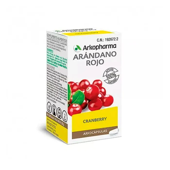 ARKOPHARMA Arkocápsulas Cranberry Preiselbeeren 45 Kapseln
