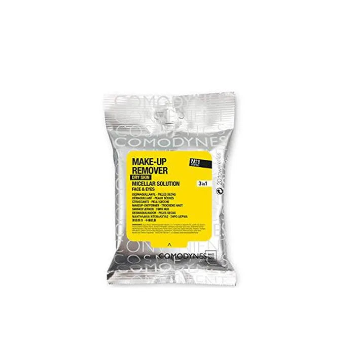 COMODYNES Makeup Wipes Sensitive and Dry Skin 20 Stück