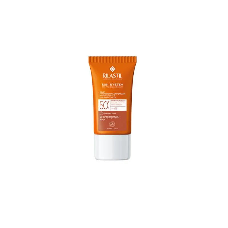 RILASTIL Sun System Colour Emulsion SPF50+ 40ml Sonnenemulsion