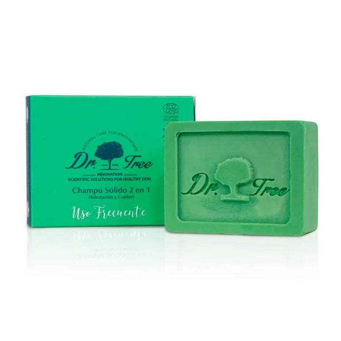 DR. TREE 2-in-1 festes Shampoo 75g