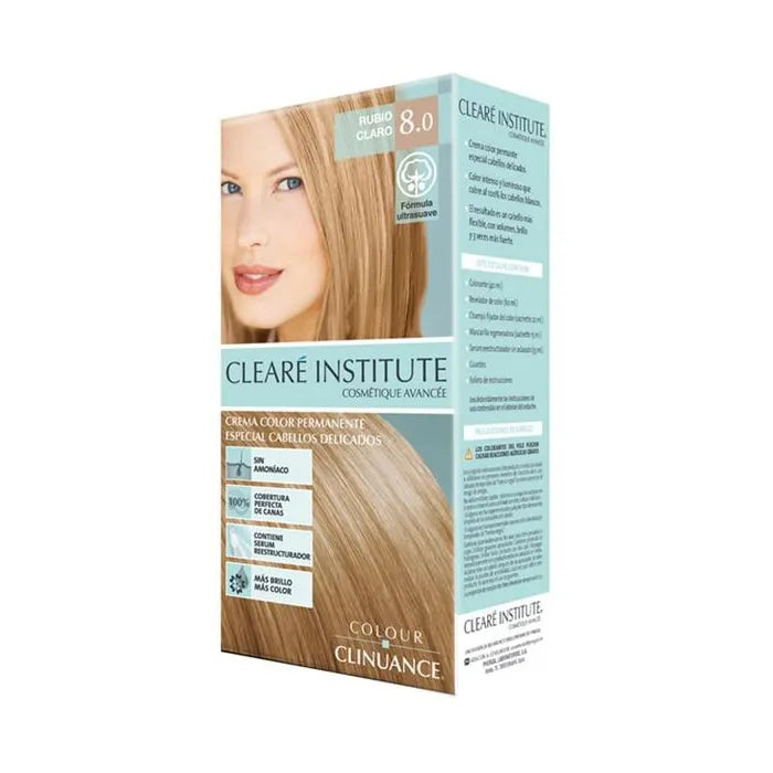 CLEARÉ INSTITUTE Colour Clinuance 8.0 Light Blonde Haarfarbe 100 ml