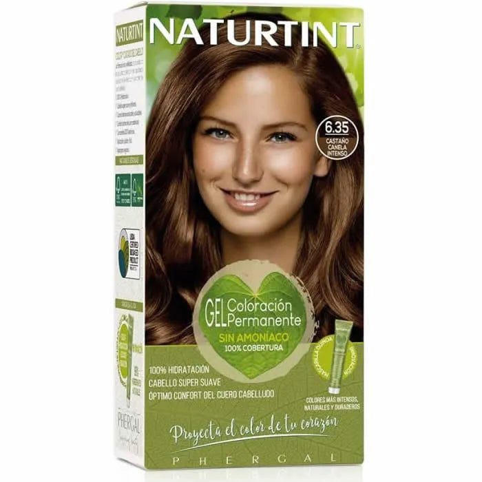 Naturtint 6.35 Ammonia Free Haarfarbe 150ml Verpackung