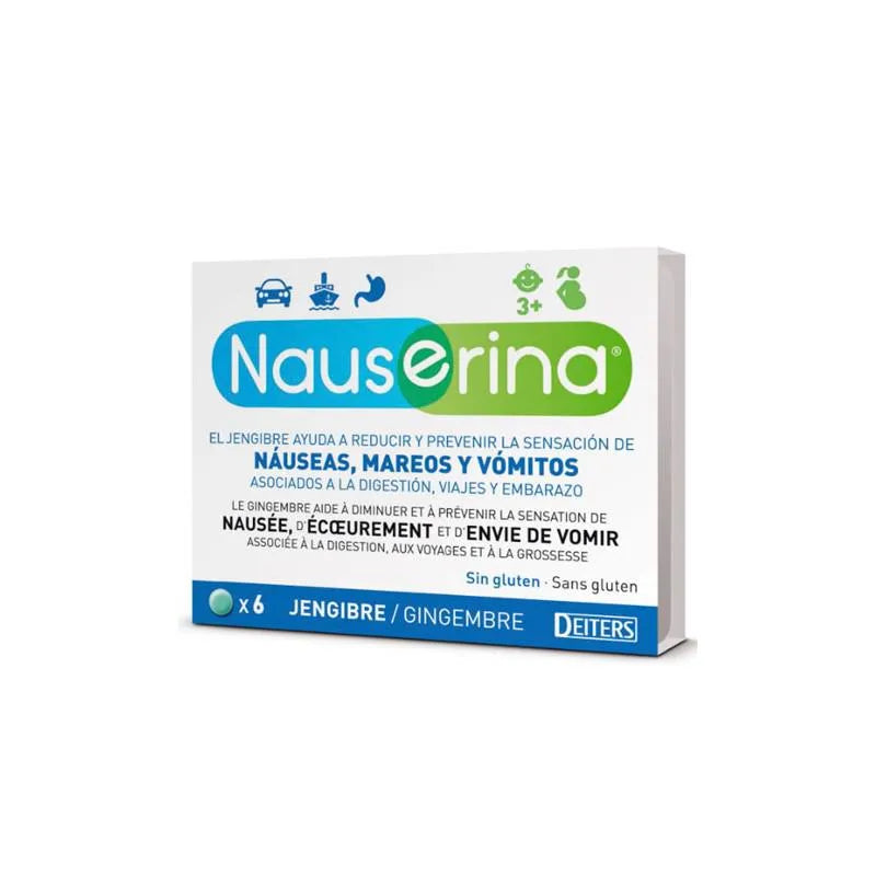 DEITERS Nauserina Tabletten 6 Stück