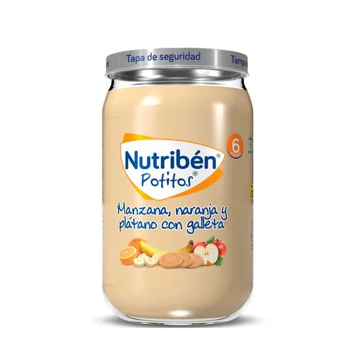 Nutribén Potito Apfel Orange Banane 235g