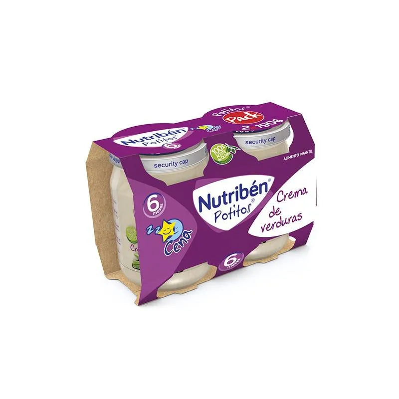 Nutribén Potito Gemüsecreme Bipack 2x190g